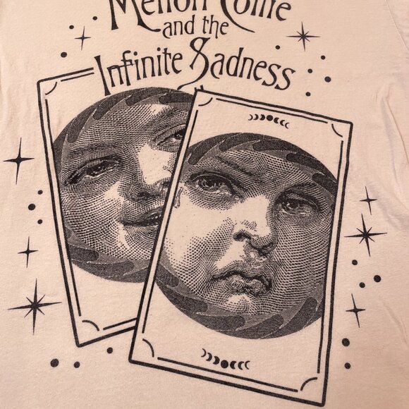 The Smashing Pumpkins Shirt Medium Mellon Collie Infinite Sadness Rock Concert - Picture 3 of 9